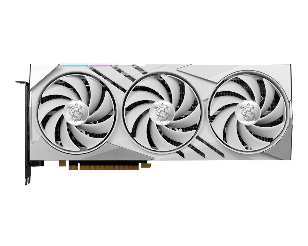 Відеокарта GF RTX 4070 Ti Super 16GB GDDR6X Gaming X Slim White MSI (GeForce RTX 4070 Ti SUPER 16G GAMING X SLIM WHITE)